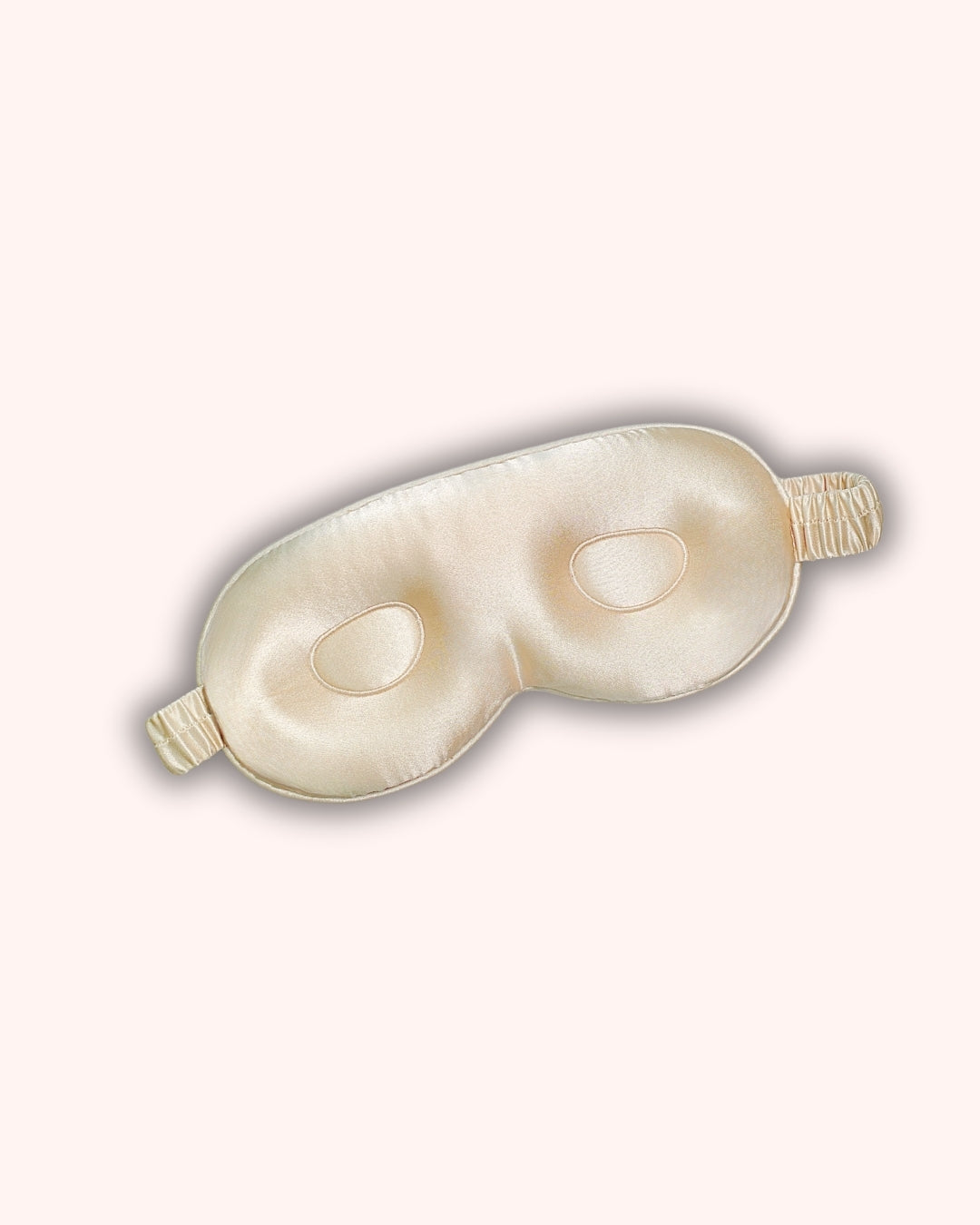 Mulberry Silk 3D Sleep Mask - Beige