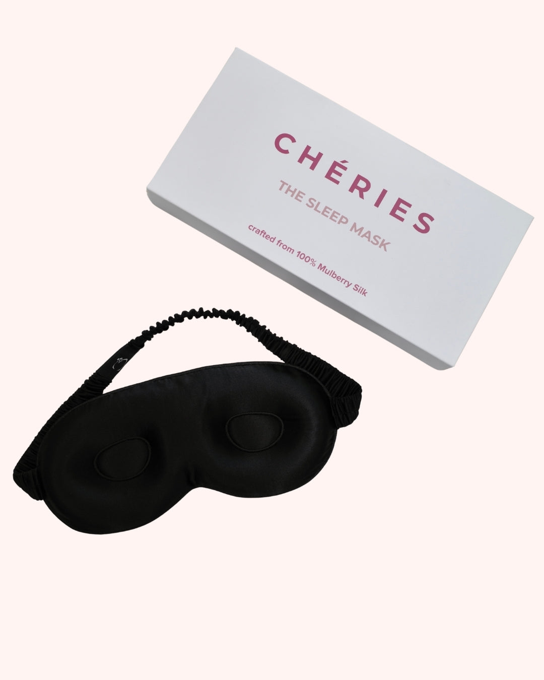 Mulberry Silk 3D Sleep Mask - Black