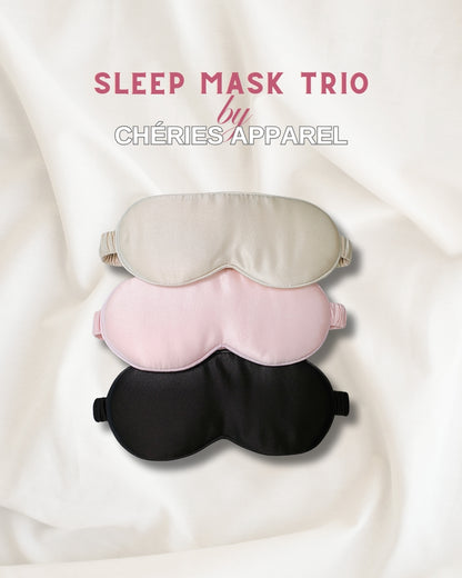 The Sleep Mask Trio - $79.85 (Valued at $89.85)