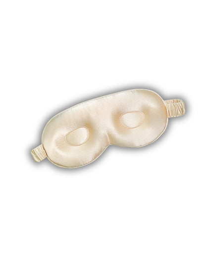 Mulberry Silk 3D Sleep Mask - Beige