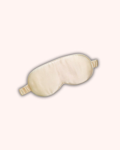 Mulberry Silk 3D Sleep Mask - Beige