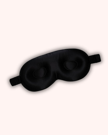 Mulberry Silk 3D Sleep Mask - Black