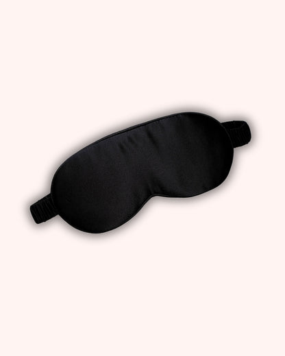 Mulberry Silk 3D Sleep Mask - Black